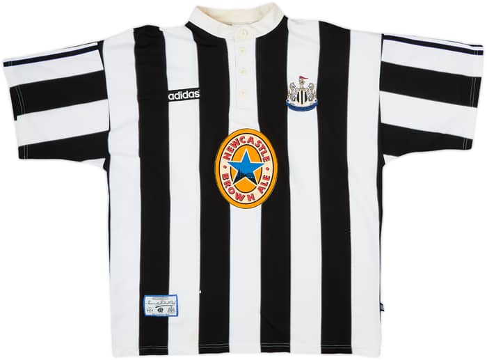 1995-97 Newcastle Home Shirt Shearer #9 - 6/10 - (XXL)