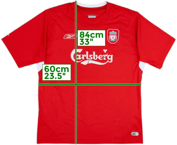 2004-06 Liverpool Home Shirt - 4/10 - (L)