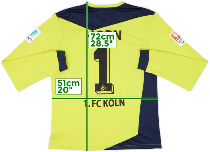 2014-15 Koln GK Shirt Horn #1 - 6/10 - (XL)