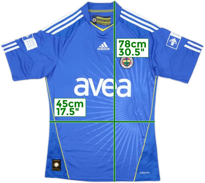 2010-11 Fenerbahce Third Shirt - 8/10 - (M)