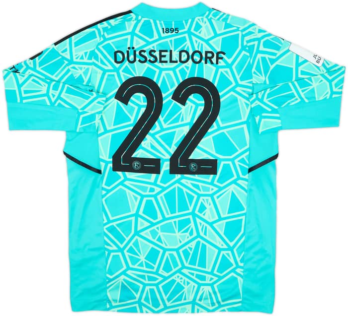 2022-23 Fortuna Dusseldorf Youth Match Issue GK Shirt #22