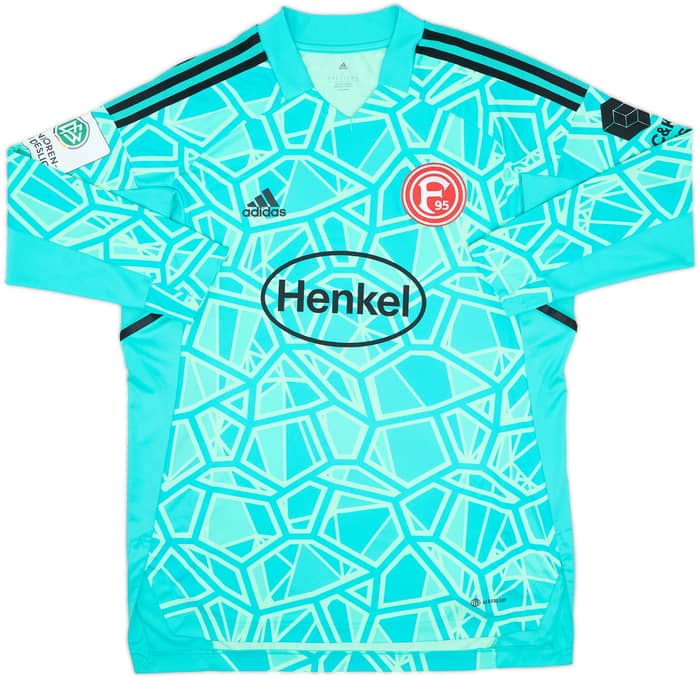2022-23 Fortuna Dusseldorf Youth Match Issue GK Shirt #22