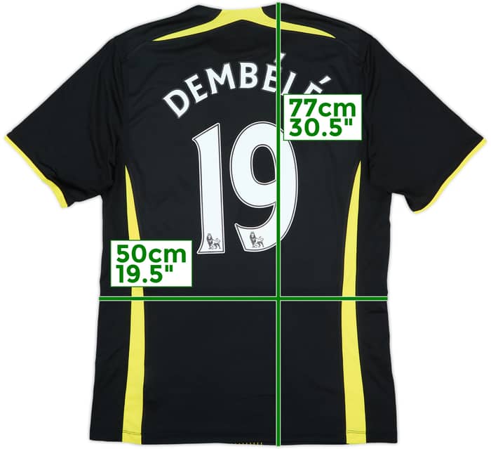 2014-15 Tottenham Away Shirt Dembele #19 - 8/10 - (M)