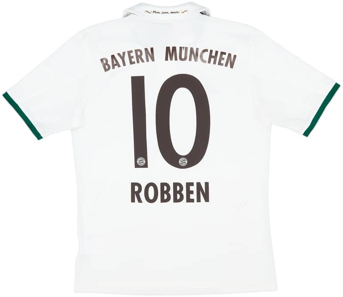 2013-14 Bayern Munich Away Shirt Robben #10 - 7/10 - (XL.Boys)