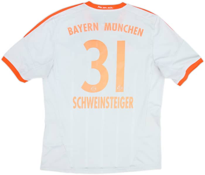 Camiseta de visitante del Bayern Munich 2012-13 Schweinsteiger #31 - 4/10 - (L)