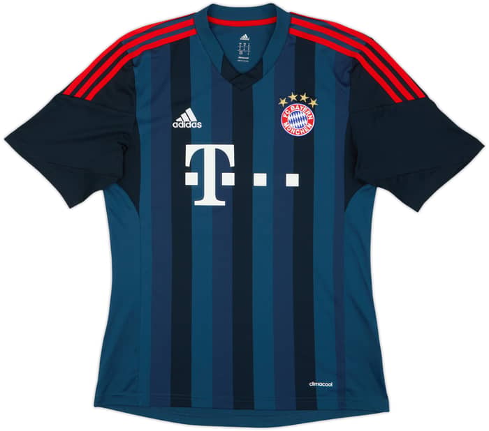 Camiseta de la tercera equipación del Bayern Munich 2013-14 Muller #25 - 8/10 - (M)
