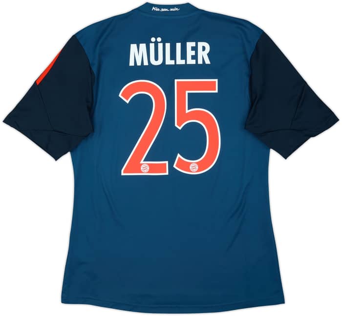 2013-14 Bayern Munich Third Shirt Muller #25 - 8/10 - (M)