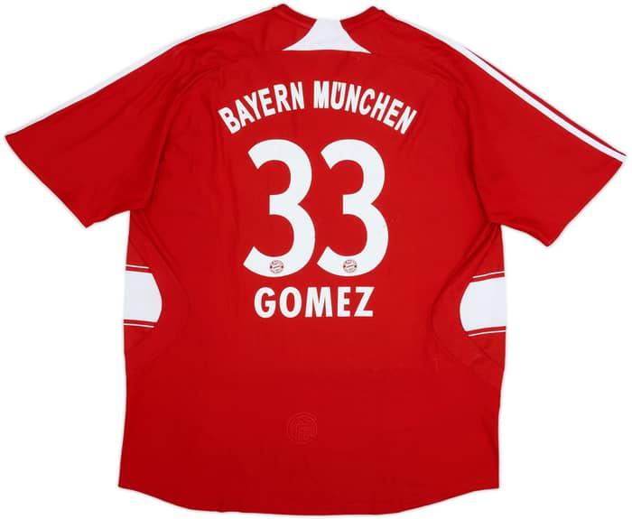 2007-08 Bayern Munich Home Shirt Gomez #33 - 6/10 - (XXL)