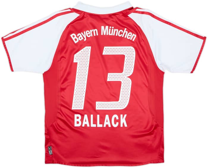 2003-04 Bayern Munich Home Shirt Ballack #13 - 6/10 - (XL.Boys)