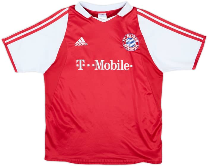 2003-04 Bayern Munich Home Shirt Ballack #13 - 6/10 - (XL.Boys)