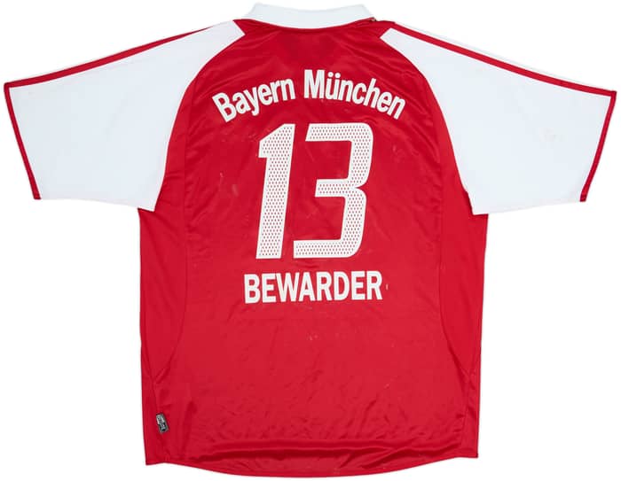 Camiseta de local del Bayern Munich 2003-04 Bewarder #13 - 6/10 - (L)