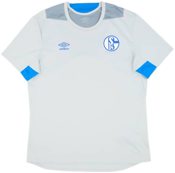 2021-22 Schalke Umbro Training Shirt - 8/10 - (L)
