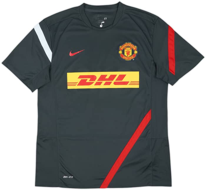 2012-13 Manchester United Nike Training Shirt - 9/10 - (L)