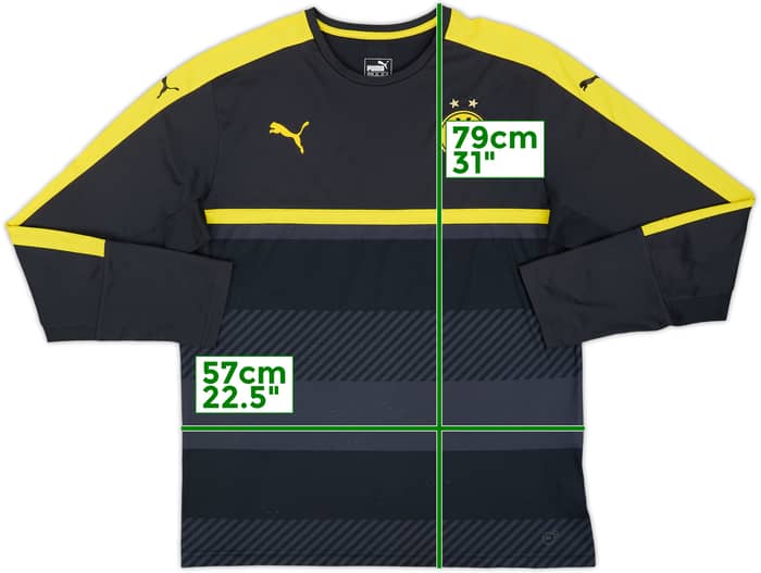 2016-17 Borussia Dortmund Puma Training L/S Shirt - 7/10 - (XXL)