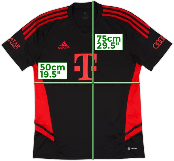 2022-23 Bayern Munich adidas Training Shirt - 6/10 - (L)