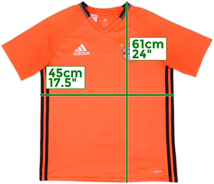 2016-17 Bayern Munich adizero Training Shirt - 8/10 - (L.Boys)