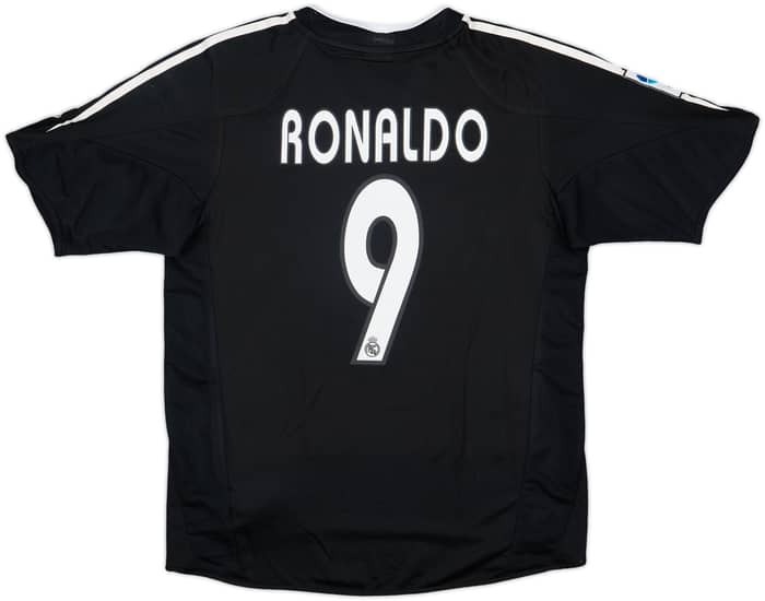 2004-05 Real Madrid Away Shirt Ronaldo #9 - 8/10 - (S)