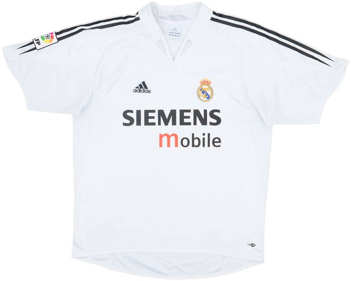 2004-05 Real Madrid Home Shirt Ronaldo #9 - 7/10 - (L)