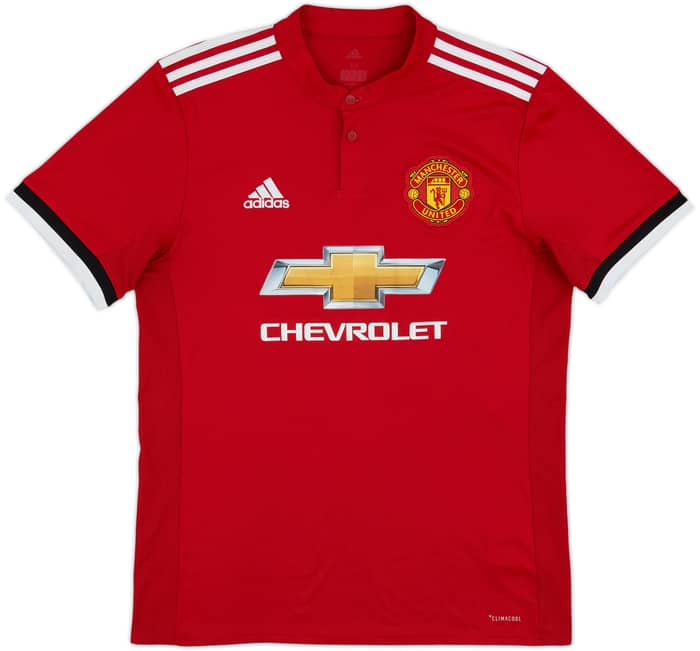 2017-18 Manchester United Home Shirt Mata #8 - 7/10 - (M)
