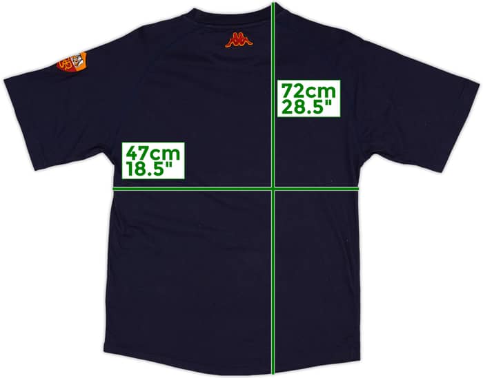 2003-04 Roma Kappa Cotton Tee - 7/10 - (S)