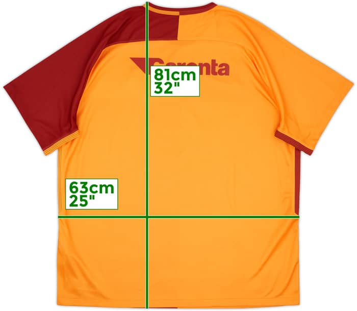 2017-18 Galatasaray Home Shirt - 8/10 - (XXL)