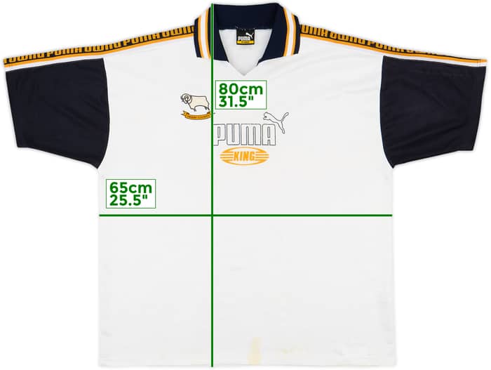 1995-96 Derby County Training Shirt - 6/10 - (XL)
