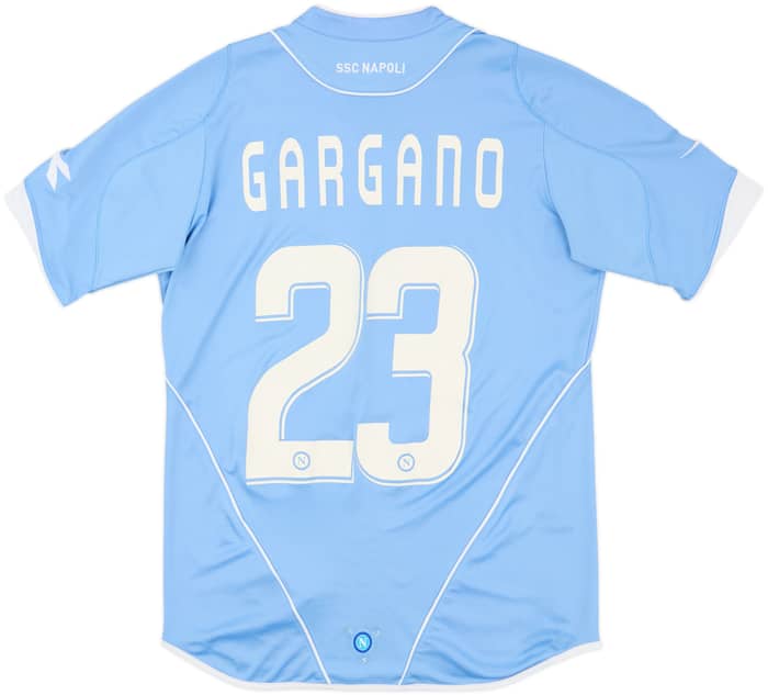 2007-08 Napoli Home Shirt Gargano #23 - 6/10 - (S)