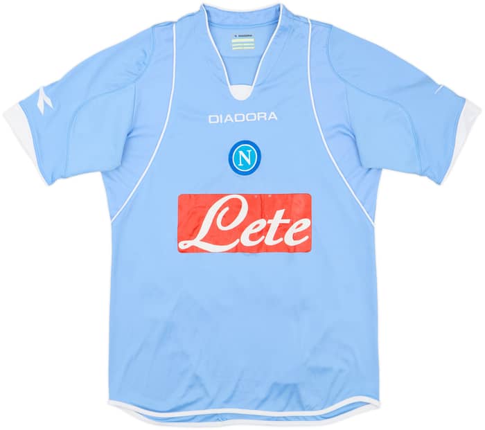 2007-08 Napoli Home Shirt Gargano #23 - 6/10 - (S)