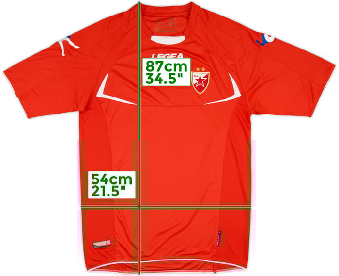 2012-13 Red Star Belgrade Away Shirt - 9/10 - (XL)