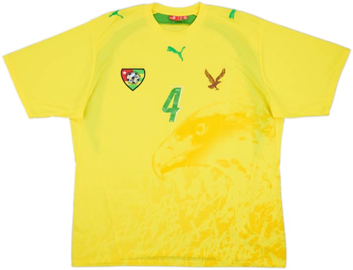 2006-08 Togo Home Shirt Adebayor #4 - 5/10 - (XXL)