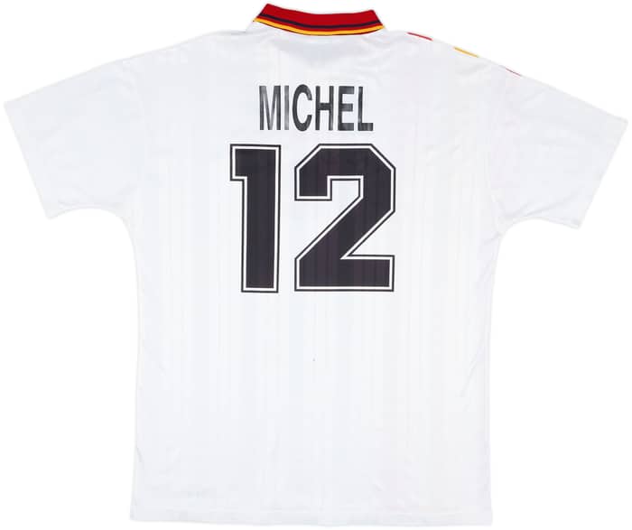 1995 Spain Match Issue World Youth Championship Away Shirt Michel #12