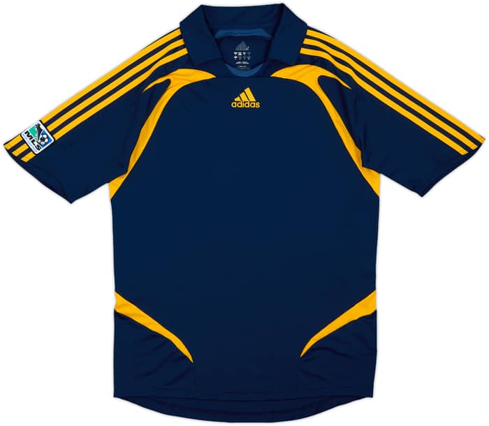 2007-08 LA Galaxy adidas Training Shirt #23 (Beckham) - 9/10 - (S)
