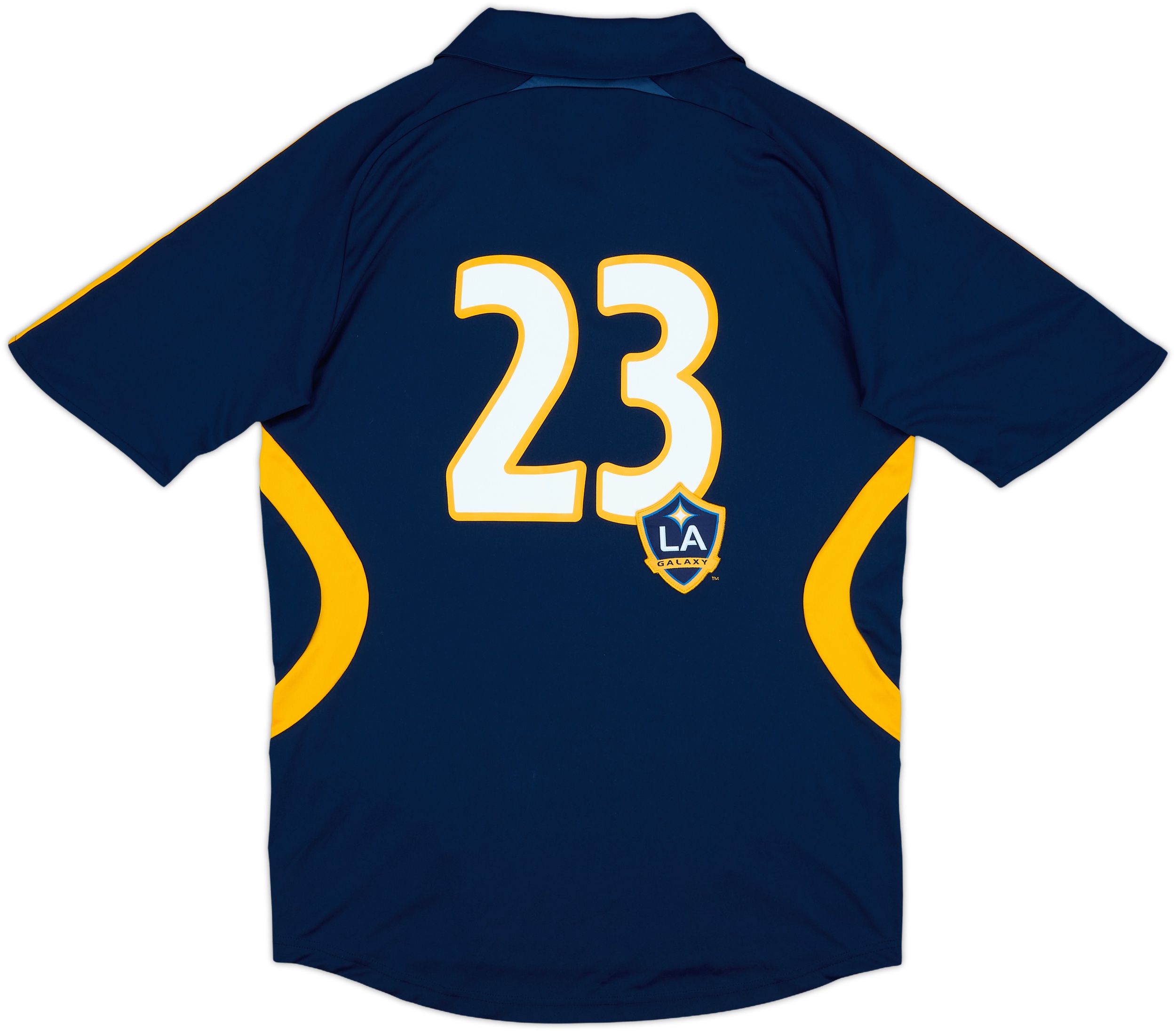 2007-08 LA Galaxy adidas Training Shirt #23 (Beckham) - 9/10 - (S)