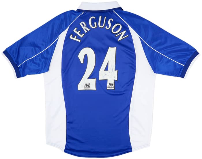 2000-02 Everton Home Shirt Ferguson #24 - 6/10 - (XXL)