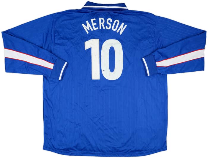 2002-03 Portsmouth Home L/S Shirt Merson #10 - 7/10 - (3XL)