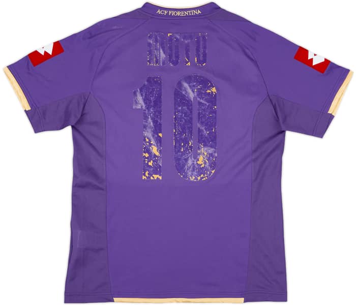 2007-08 Fiorentina Home Shirt Mutu #10 - 4/10 - (S)