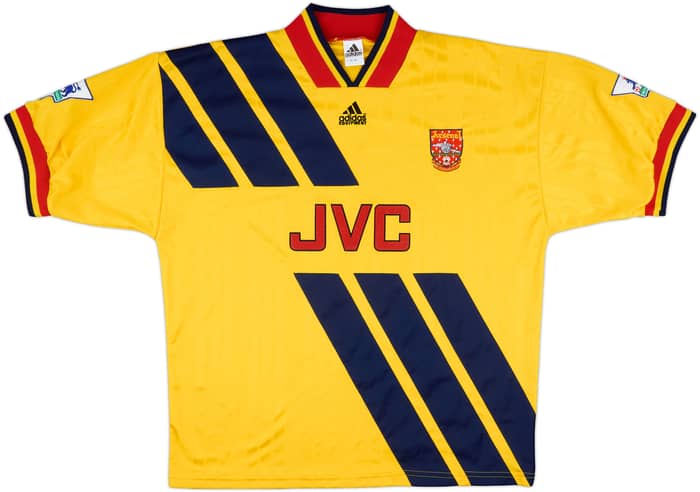 1993-94 Arsenal Match Issue Away Shirt #9