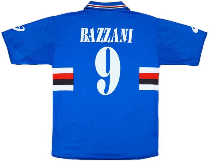 2003-04 Sampdoria Home Shirt Bazzani #9 - 8/10 - (XL)