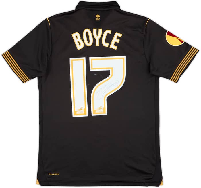 2013-14 Wigan Signed Away Shirt Boyce #17 - 7/10 - (XL.Boys)