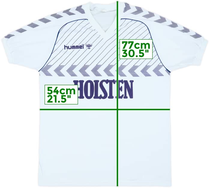 1985-87 Tottenham Home Shirt #10 - 9/10 - (XL)