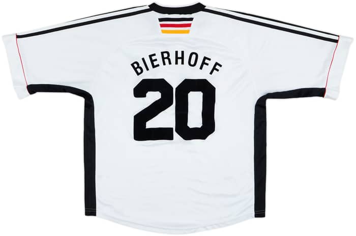 1998-00 Germany Home Shirt Bierhoff #20 - 8/10 - (L)