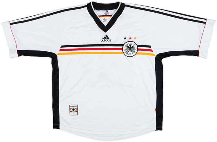 1998-00 Germany Home Shirt Bierhoff #20 - 8/10 - (L)
