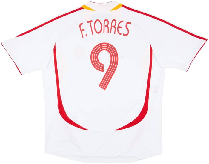 2006-08 Spain Away Shirt F.Torres #9 - 6/10 - (XXL)