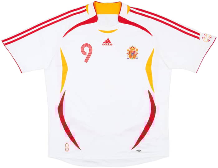 2006-08 Spain Away Shirt F.Torres #9 - 6/10 - (XXL)