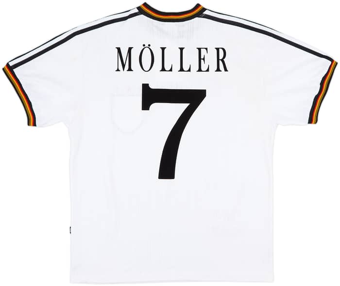 1996-98 Germany Home Shirt Moller #7 - 8/10 - (L)