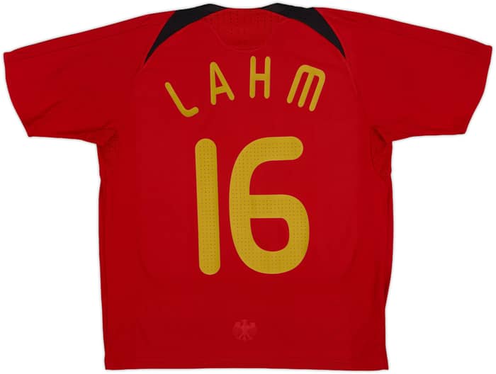 2008-09 Germany Away Shirt Lahm #16 - 8/10 - (XL.Boys)