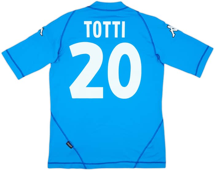 2000-01 Italy Home Shirt Totti #20 - 7/10 - (L)