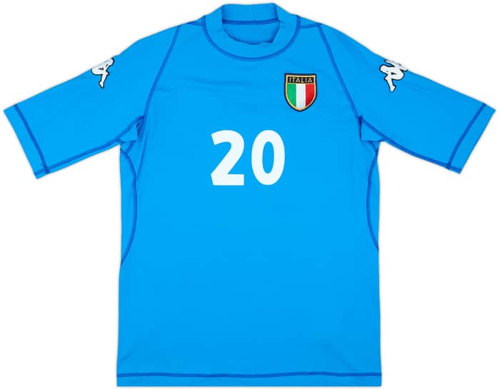 2000-01 Italy Home Shirt Totti #20 - 7/10 - (L)