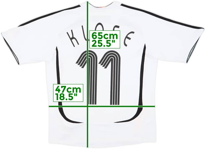 2005-07 Germany Home Shirt Klose #11 - 9/10 - (XS)