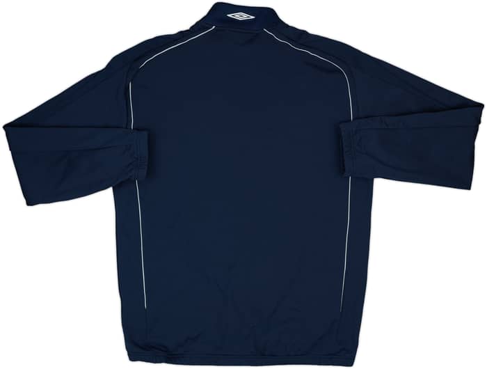 2007-09 England Umbro 1/4 Zip Drill Top - 8/10 - (XXL)
